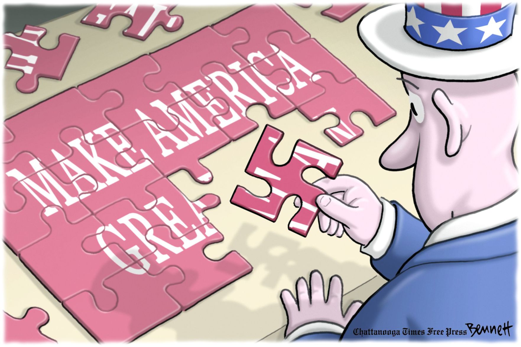 Clay Bennett editorial cartoon